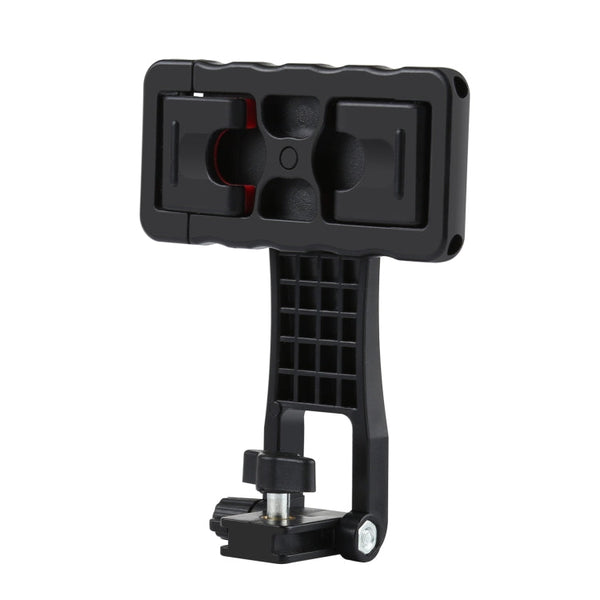 PULUZ 360 Degree Rotating Horizontal Vertical Shooting Phone ABS Clamp Holder Bracket For iPhone, Galaxy, Huawei, Xiaomi, Sony, HTC, Google and other Smartphones