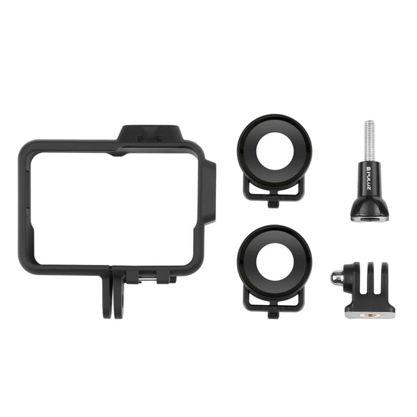 PULUZ Plastic Frame Case with Lens Guard for Insta360 One RS 360 Edition