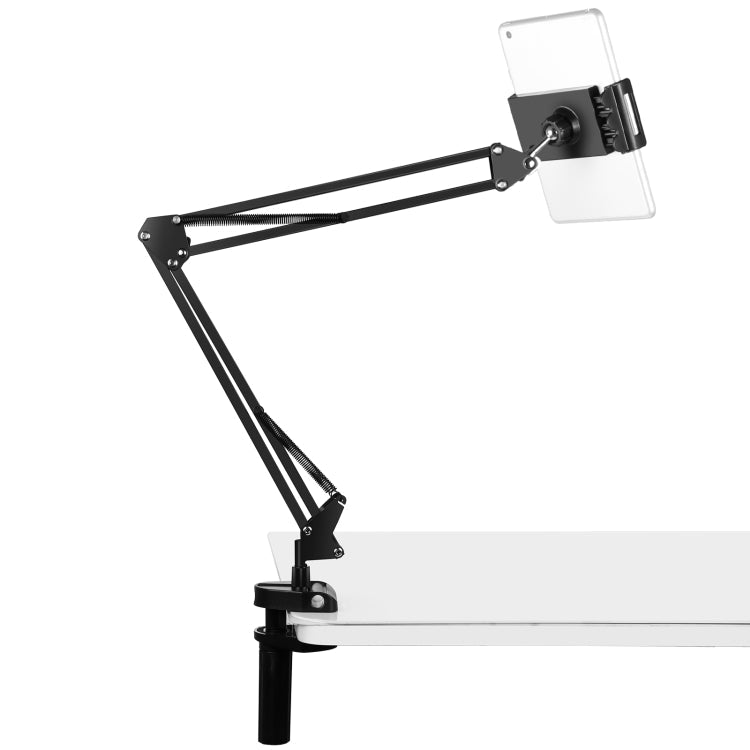 PULUZ Live Broadcast Desktop Articulating Arm Holder with Tablet Clamp