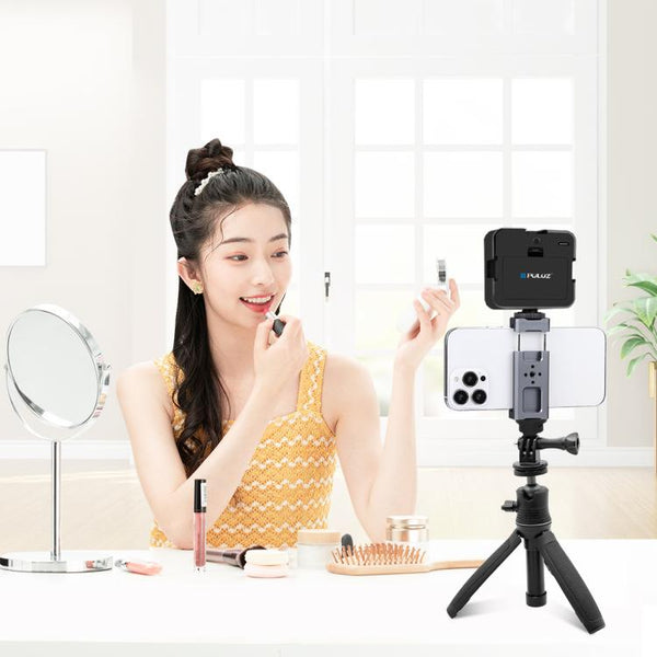 PULUZ 1/4 inch Screw Adjustable ABS Action Camera Tripod Adapter