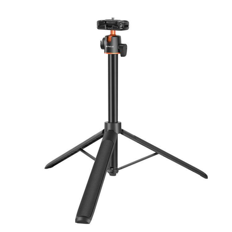 PULUZ 1.3m Phone Selfie Stick Tripod Vlog Live Streaming Holder with Phone Clip