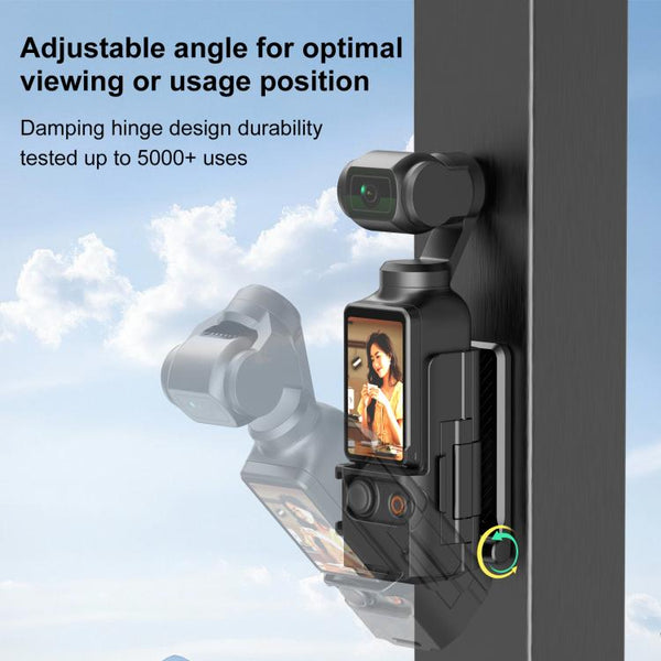 For DJI Osmo Pocket 3 PULUZ Folding Magnetic Mount Base Bracket