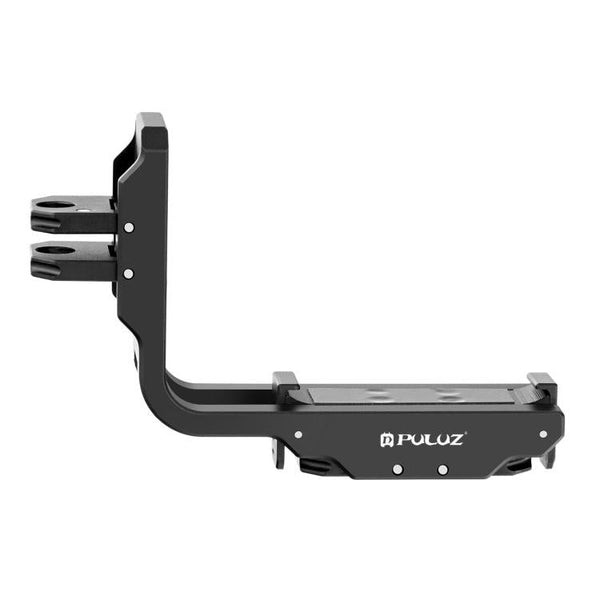 For DJI Osmo Action 5 Pro / 4 / 3 PULUZ Vertical Horizontal Shooting Quick Release Metal Magnetic L Bracket