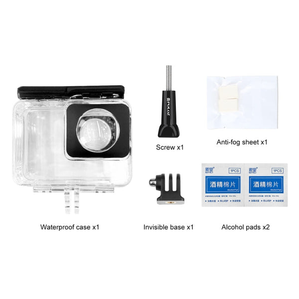 For Insta360 One RS 360 Edition PULUZ 30m Underwater Depth Diving Case Waterproof Housing