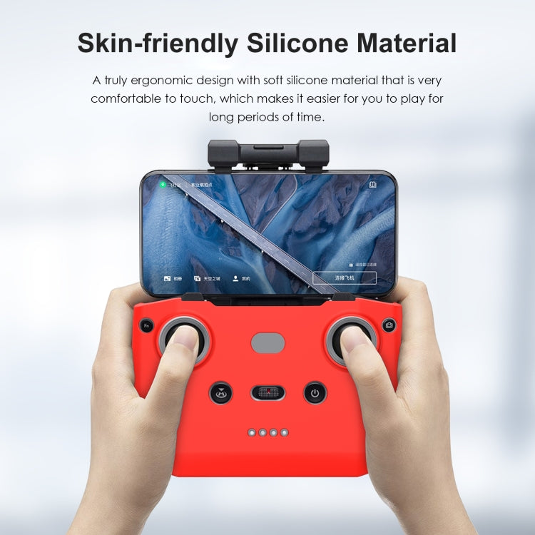 PULUZ Shockproof Anti-scratch Silicone Case For DJI Neo / Mini 3 / 3 Pro / Mavic 3 / Air 2S / Mini 2 RC-N2 / RC-N1 / RC-N3 Remote Control