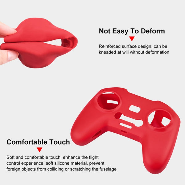 For DJI FPV Combo Remote Control PULUZ Silicone Protective Case