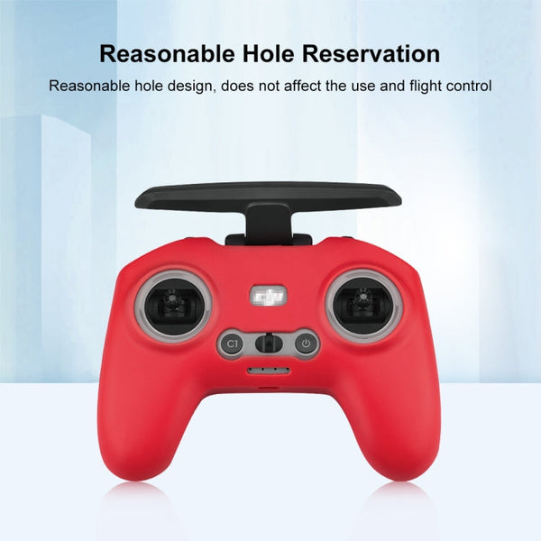 For DJI FPV Combo Remote Control PULUZ Silicone Protective Case