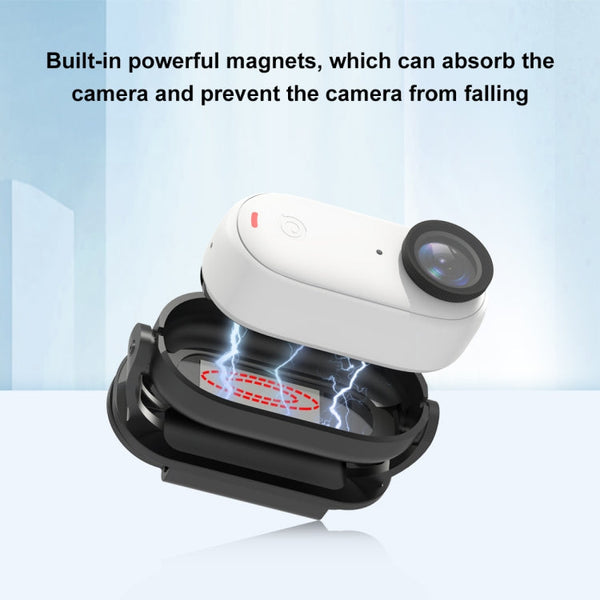 For Insta360 GO3 PULUZ Backpack Hat Rec-mounts Quick Release Clamp Mount