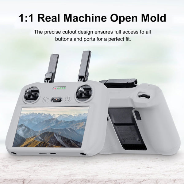 For DJI Mini 4 Pro / Air 3 Remote Control / DJI RC 2 with Screen PULUZ Silicone Protective Case