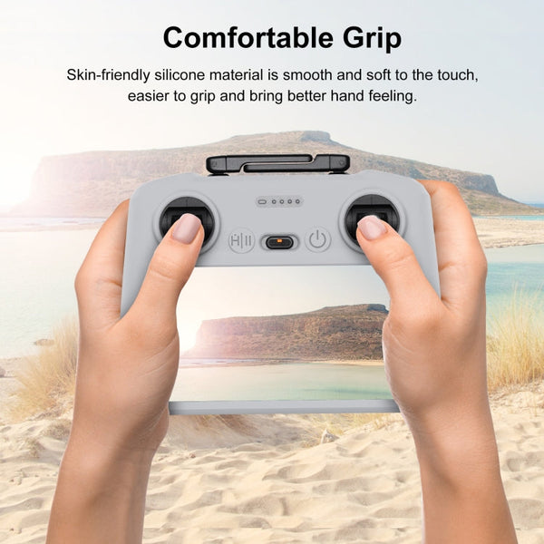 For DJI Mini 4 Pro / Air 3 Remote Control / DJI RC 2 with Screen PULUZ Silicone Protective Case