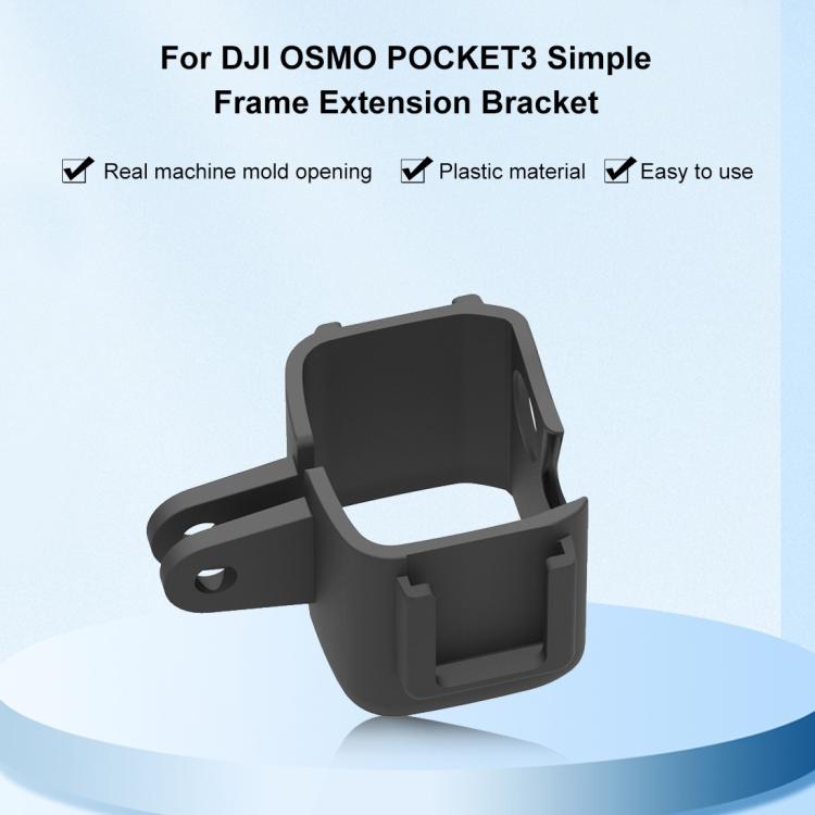 For DJI OSMO Pocket 3 PULUZ Protection Frame Cage Expansion Adapter Bracket, Protection Frame Cage