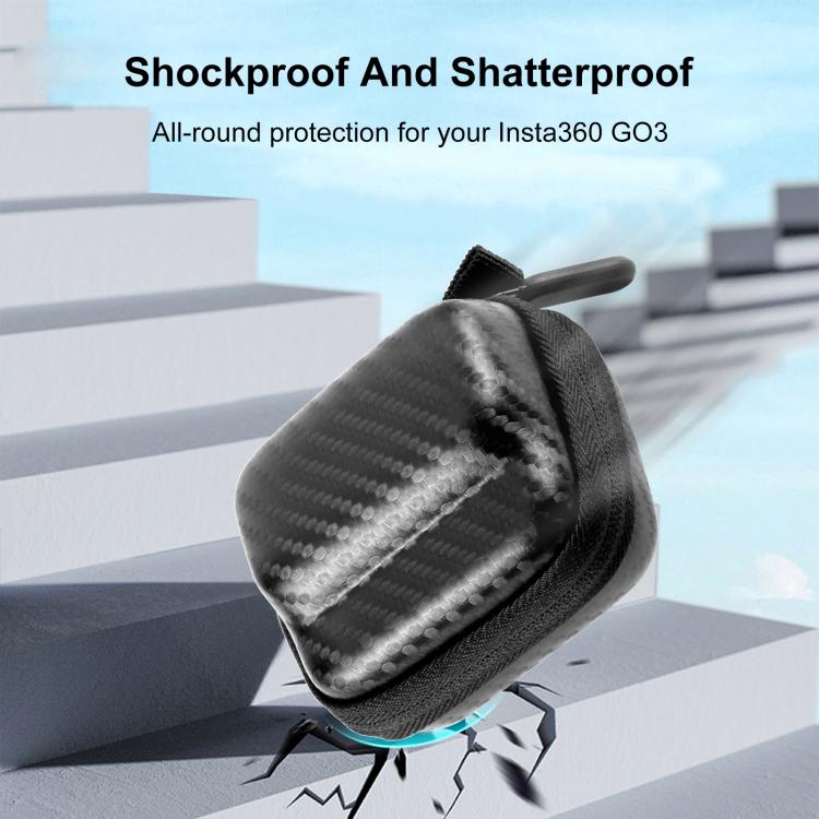 For Insta360 GO 3 PULUZ Mini Body Bag Portable EVA Storage Bag