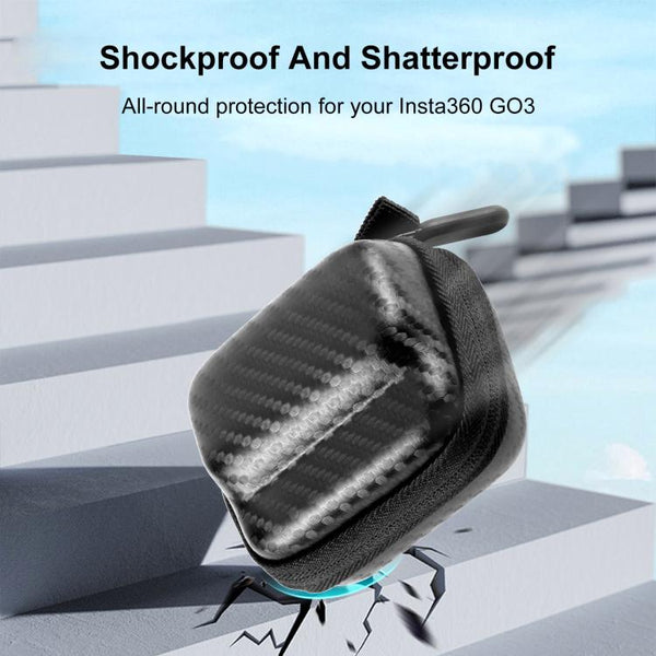 For Insta360 GO 3 PULUZ Mini Body Bag Portable EVA Storage Bag