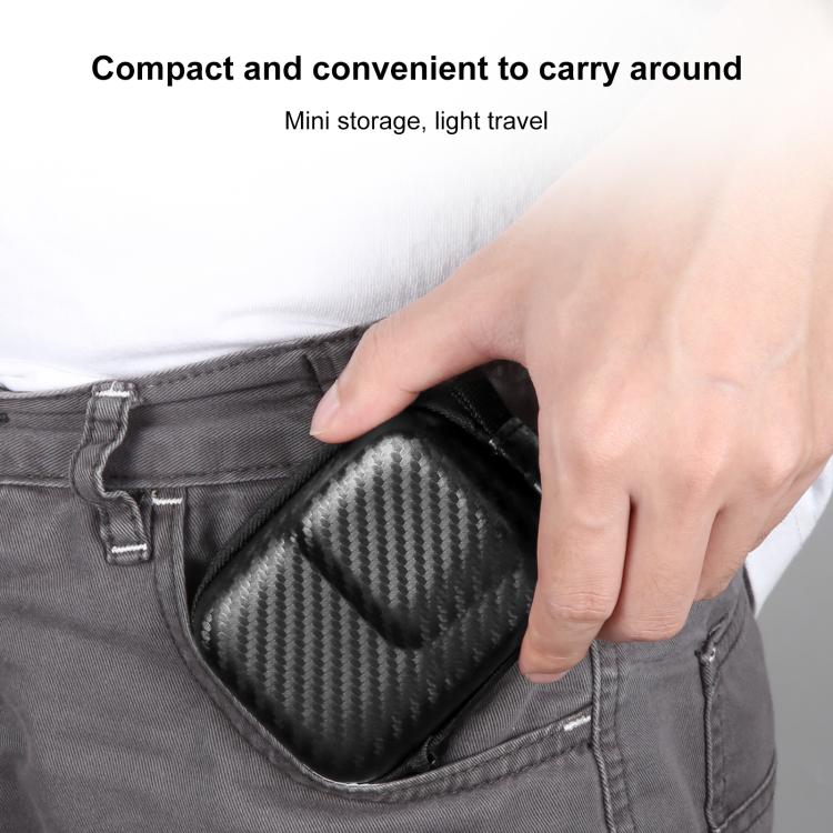For DJI Osmo Action 4 / 3 PULUZ Mini Body Bag Portable EVA Storage Bag