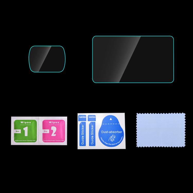 For DJI OSMO Pocket 3 PULUZ 9H 2.5D HD Tempered Glass Lens Protector + Screen Film