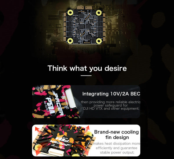 Tmotor Pacer P50A 4in1 BLheli 32 ESC