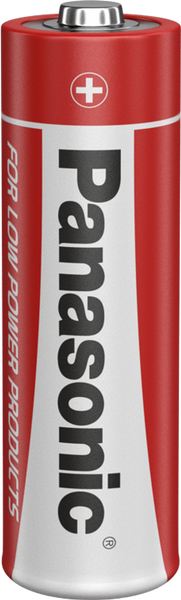 40x AA Panasonic Zinc Carbon Batteries - New R6 1.5V