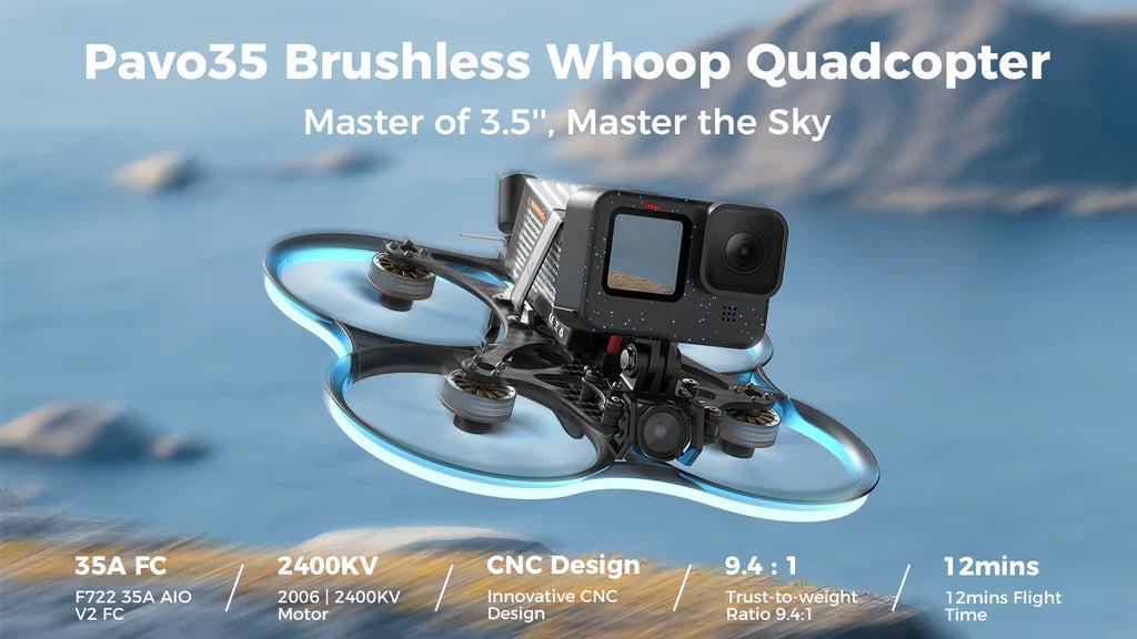 BetaFPV Pavo35 Brushless Whoop Quadcopter ELRS