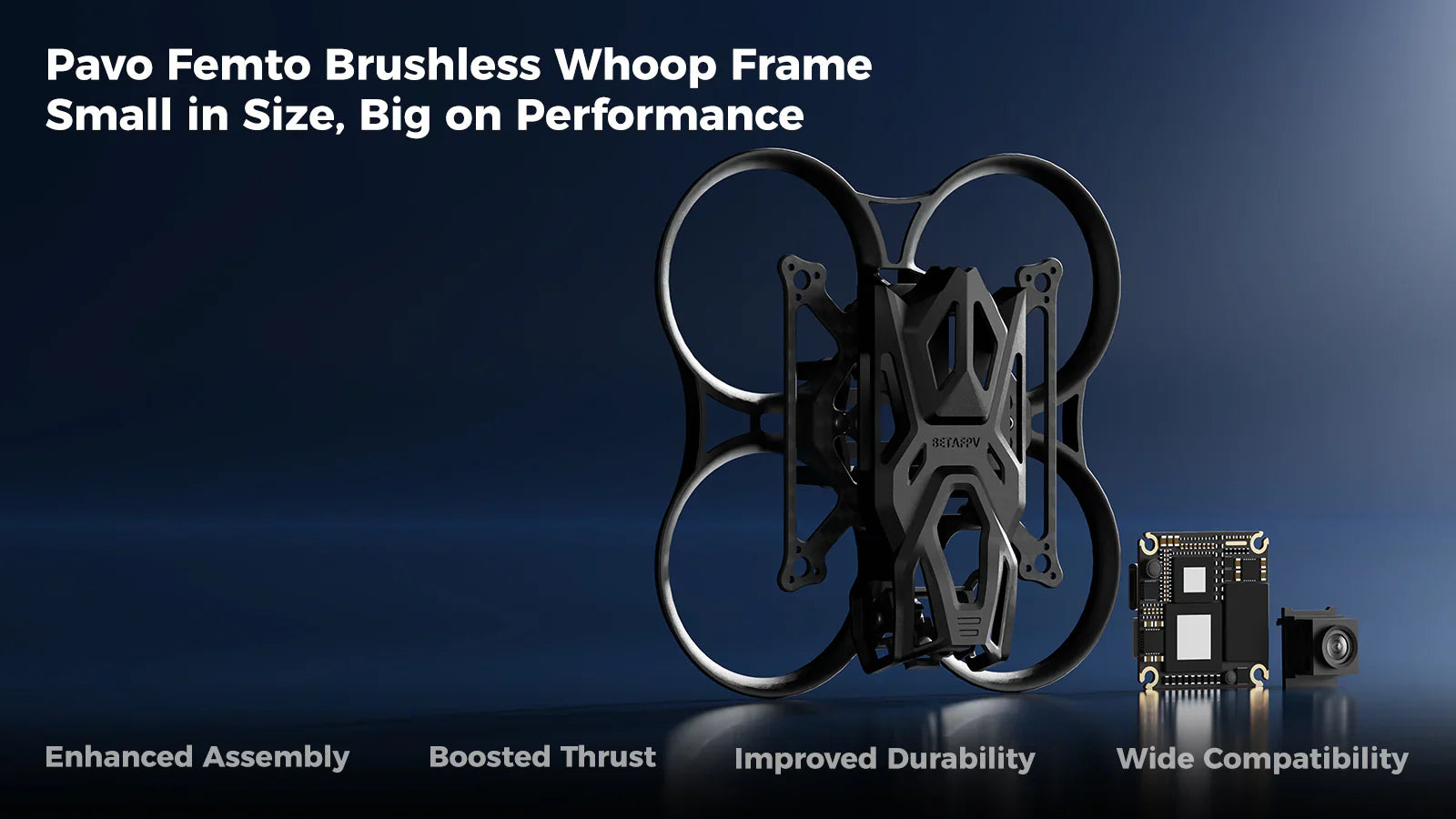 Pavo Femto Brushless O4 Whoop Frame