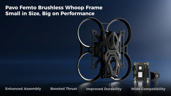 Pavo Femto Brushless O4 Whoop Frame