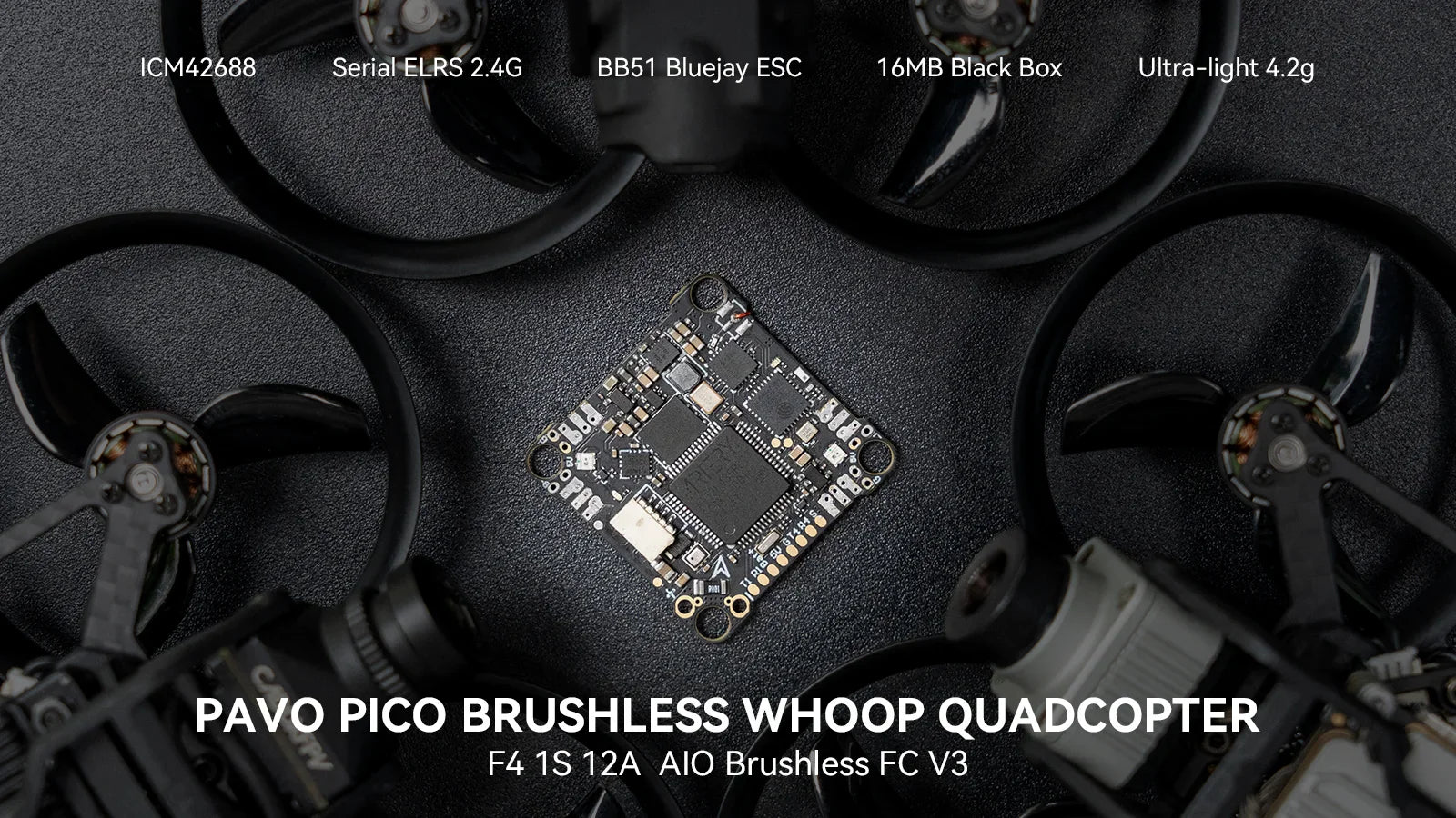BetaFPV Pavo Pico (Version/Batch 2) Brushless Whoop Quadcopter