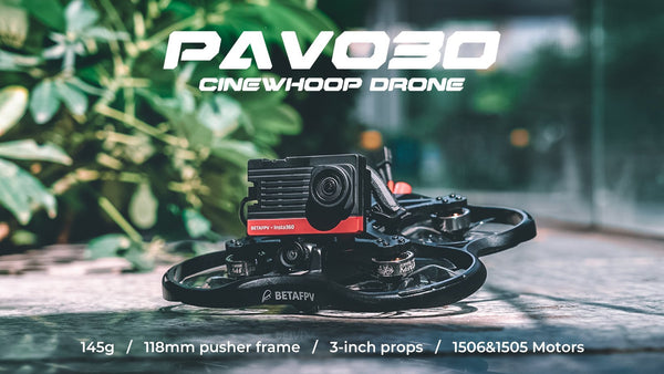BetaFPV Pavo30 3" CineWhoop (Analog VTX)