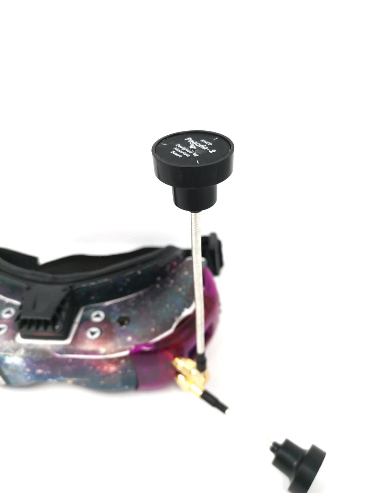 TheFPV 'Long Boi' Antenna - 5.8Ghz Tall Periscope Style Pagoda - (130mm, 90 degree SMA)