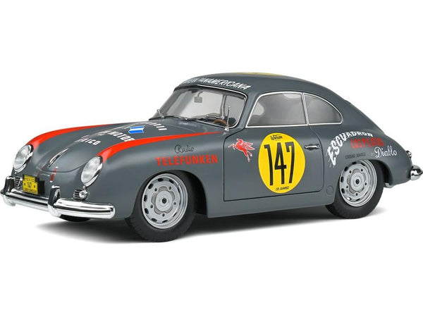 Porsche 356 Pre-A 1954 Grey 1:18 Scale Solido Diecast Model