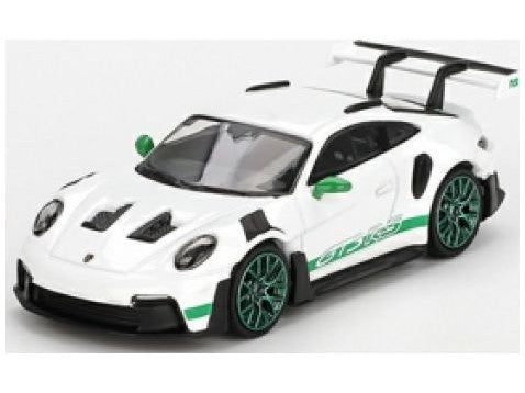 Porsche 911 (992) GT3 RS Tribute to Carrera RS Package white 1:64 Scale MINI GT Diecast Model