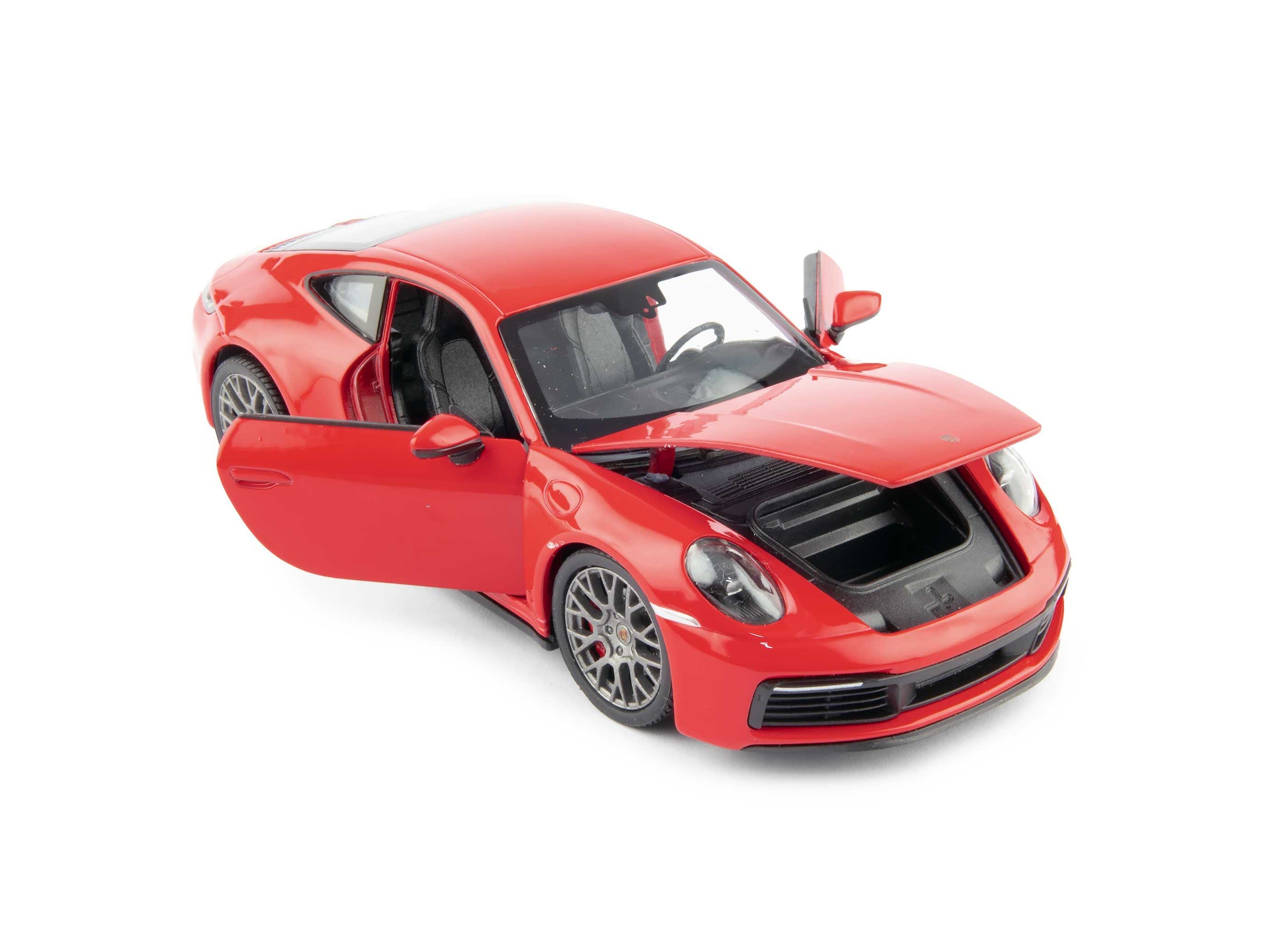 Porsche 911 Carrera 4S Red 1:24 Scale Welly Diecast Model