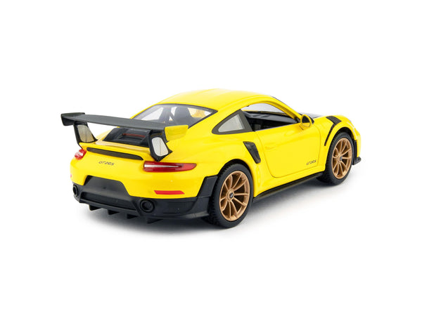 Porsche 911 GT2 RS Yellow 1:24 Scale Maisto Diecast Model