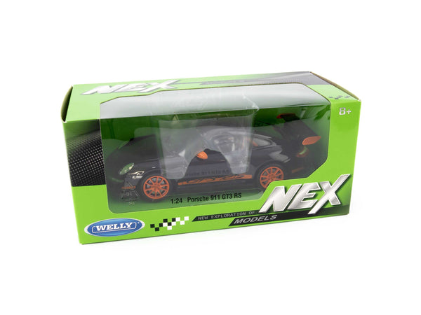 Porsche 911 GT3 RS black - 1:24 Scale Model Car