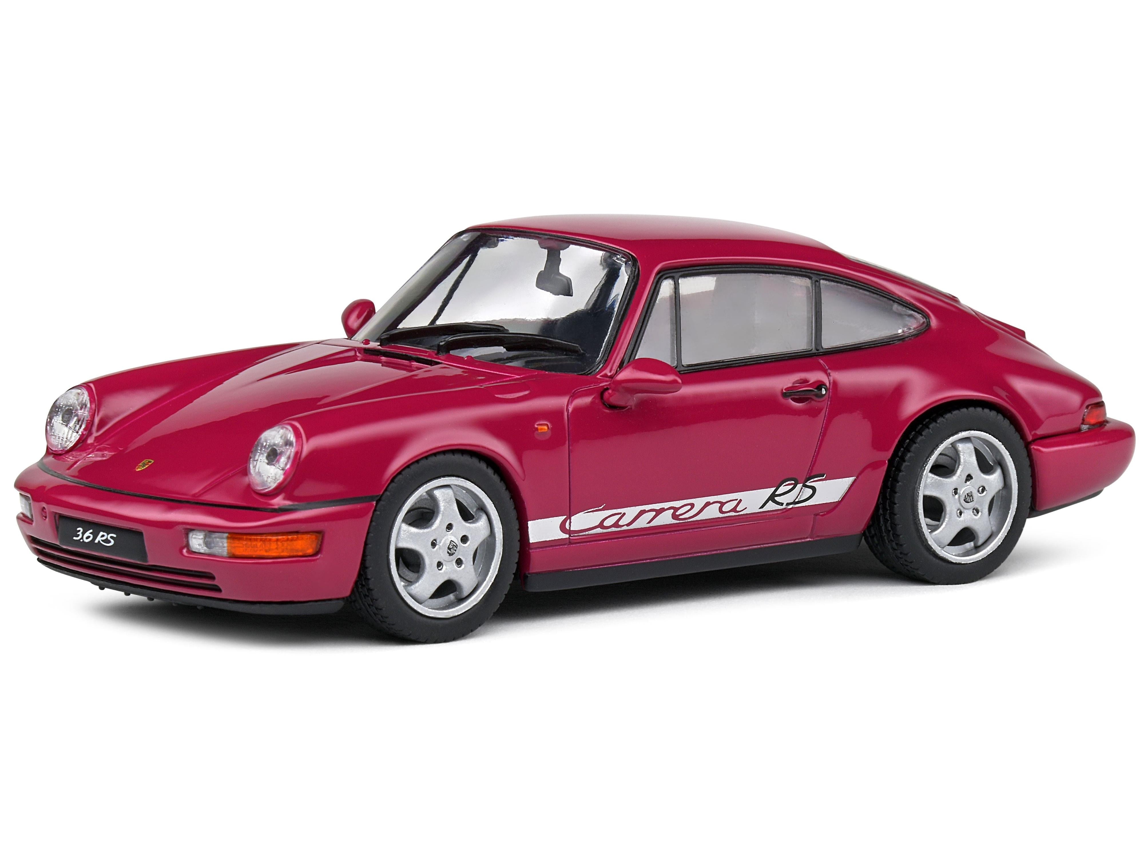 Porsche 964 RS 1992 Purple 1:43 Scale Solido Diecast Model