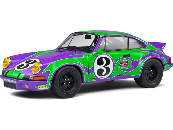 Porsche Purple Hippy Tribute 1973 1:18 Scale Solido Diecast Model