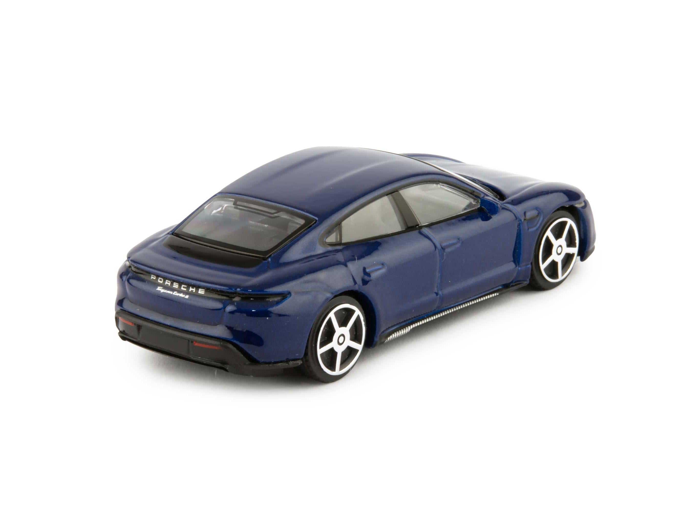Porsche Taycan 2018 Blue 1:43 Scale Bburago Diecast Toy Car