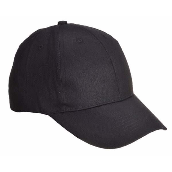 Portwest B010 Six Panel Baseball Cap Hat Various Colours