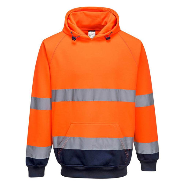 Portwest B316 - Two-Tone Hooded Hi-Vis Sweatshirt