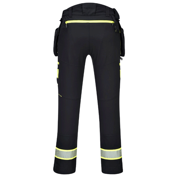 Portwest DX440 DX4 Detachable Holster Stretch Kneepad Work Trouser Various Colours