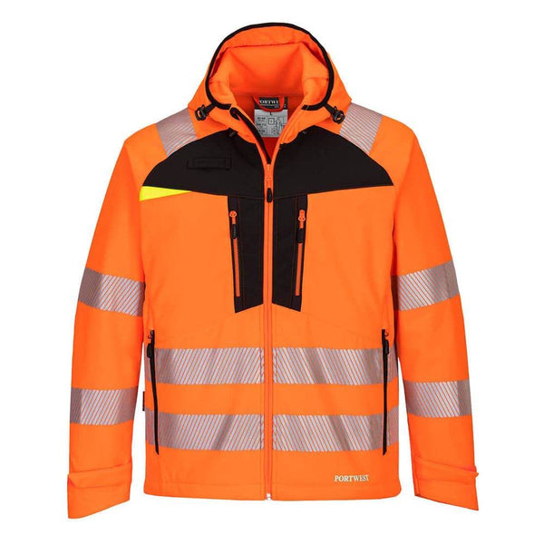 Portwest DX475 Waterproof Breathable Softshell Ripstop Jacket Coat
