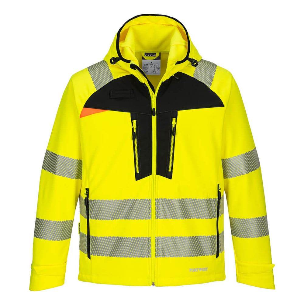Portwest DX475 Waterproof Breathable Softshell Ripstop Jacket Coat