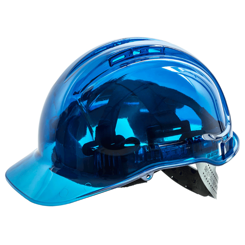 Portwest PV50 Peak View Vented Hard Hat Safety Helmet Various Colours