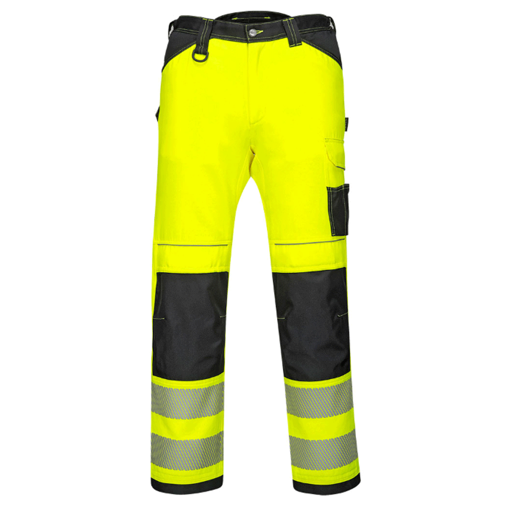 Portwest PW340 PW3 Hi-Vis Kneepad Work Trousers Various Colours