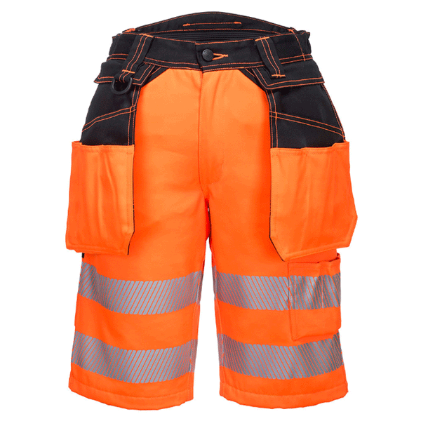 Portwest PW343 PW3 Hi-Vis Holster Pocket Work Shorts Various Colours