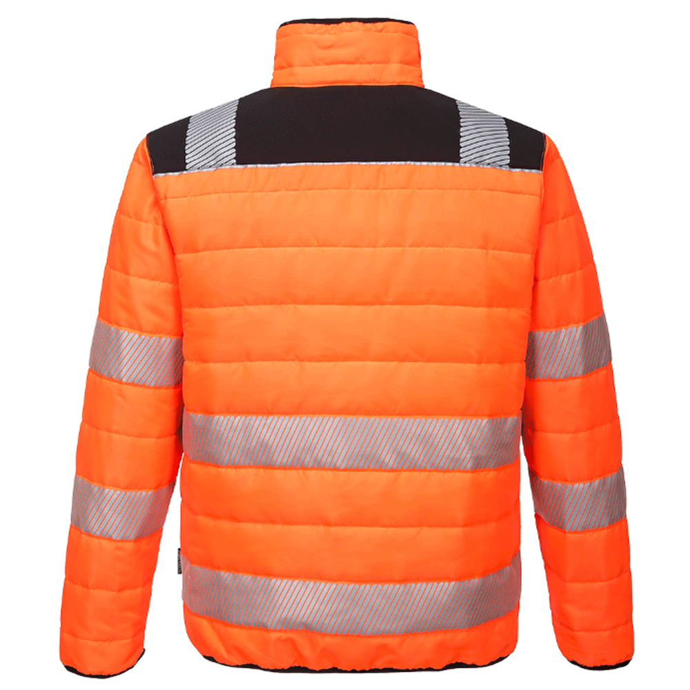 Portwest PW371 PW3 Water Resistant Hi-Vis Baffle Work Jacket Various Colours