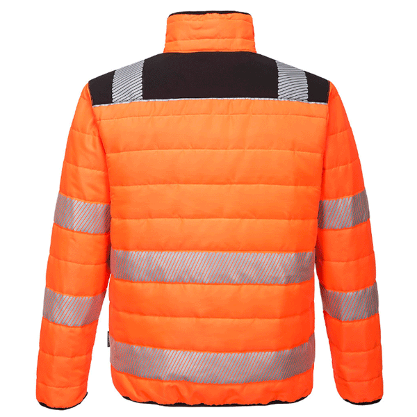Portwest PW371 PW3 Water Resistant Hi-Vis Baffle Work Jacket Various Colours