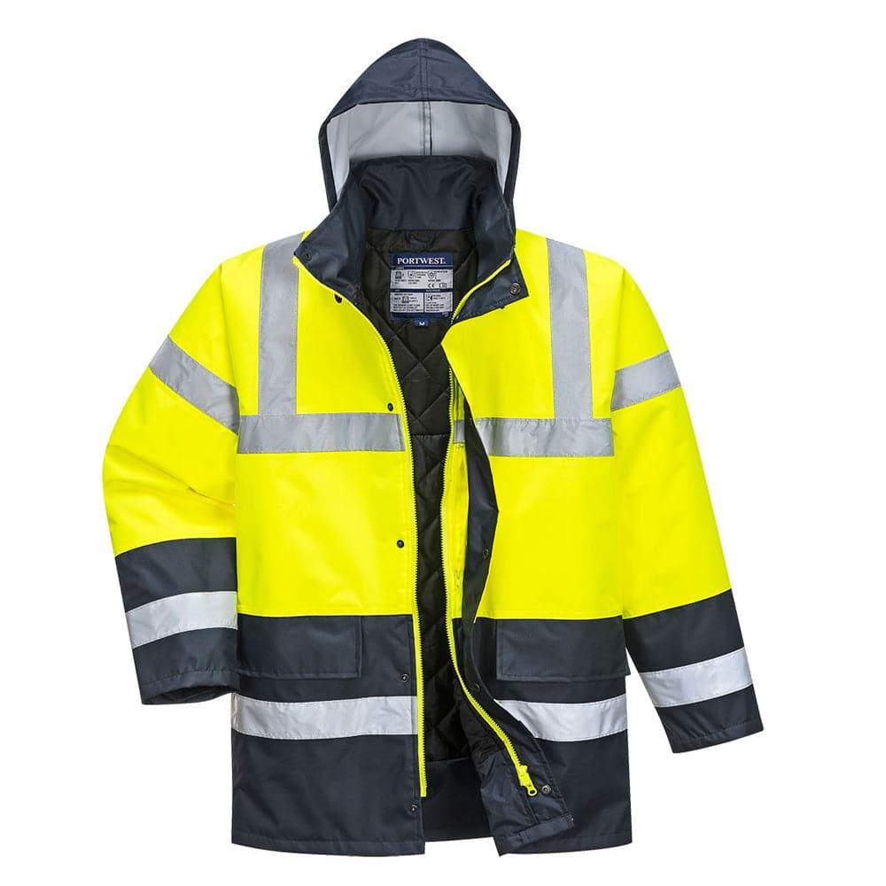 Portwest S466 Hi-Vis Contrast Waterproof Traffic Jacket