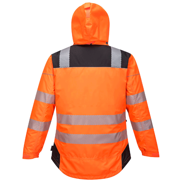 Portwest T400 PW3 Waterproof Hi-Vis Winter Work Jacket