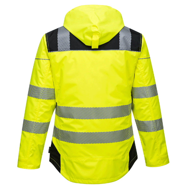 Portwest T400 PW3 Waterproof Hi-Vis Winter Work Jacket
