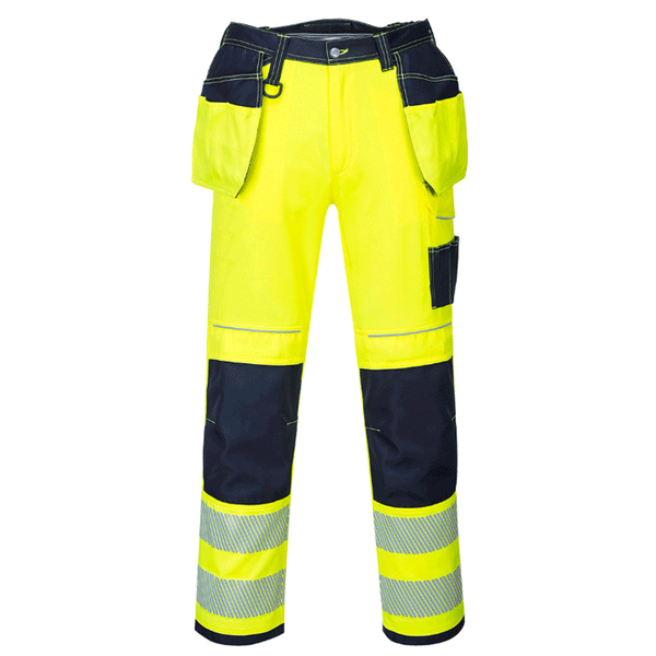 Portwest T501 PW3 Hi-Vis Holster Kneepad Work Trouser Various Colours