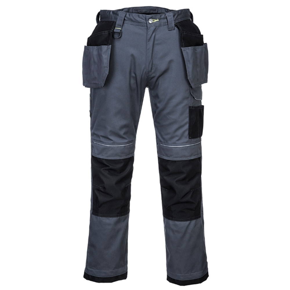 Portwest T602 PW3 Holster Pocket Kneepad Work Trousers Various Colours